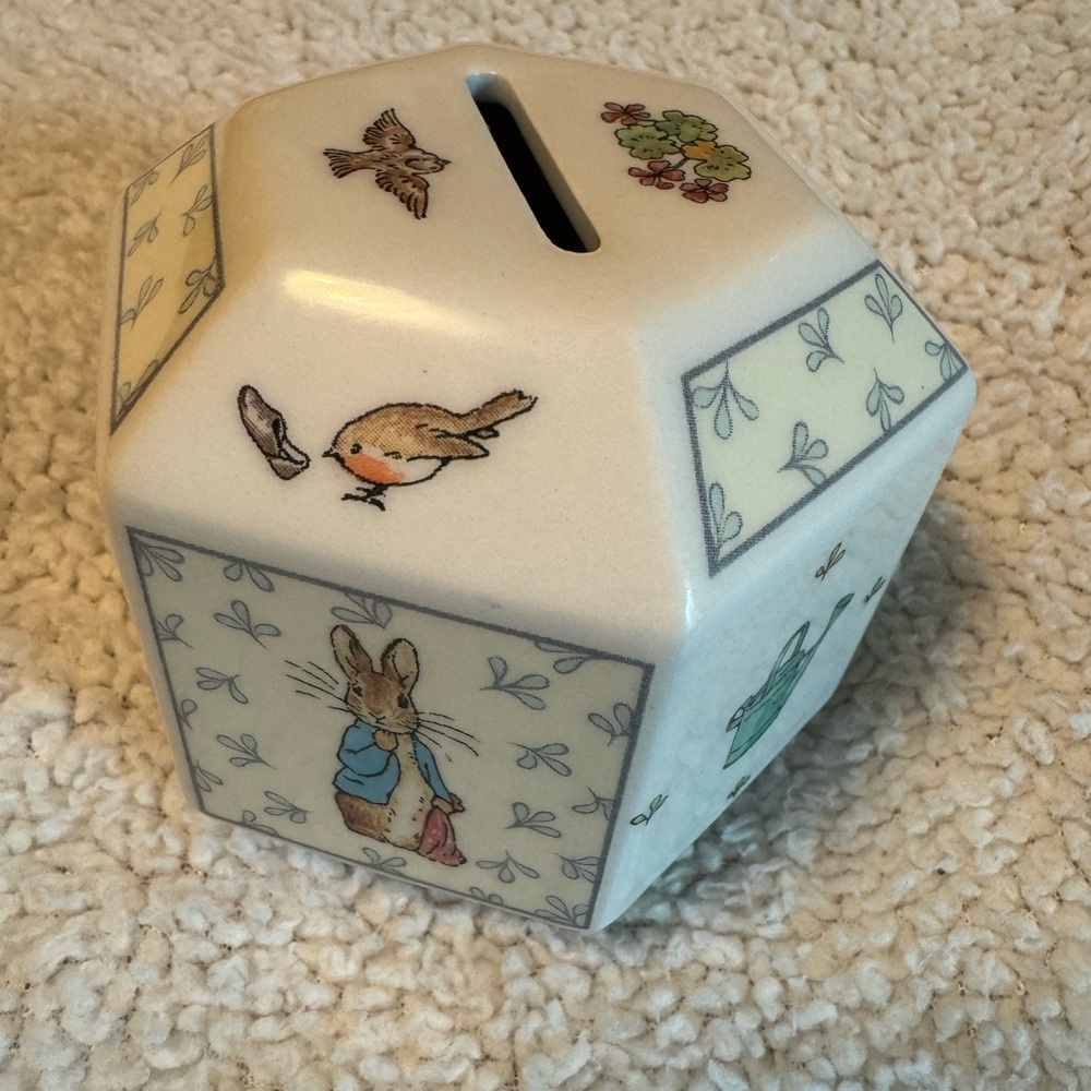 Wedgwood Peter Rabbit money box